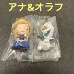 【美品】アナ雪 HA HA HA! Fig アナ＆オラフ セット ディズニー
