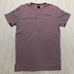 pretty green ヘンリーネックTシャツ ピンク