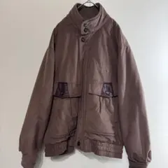 90's ブルゾンジャケット 短丈 アメカジ ノームコア シティボーイ 古着