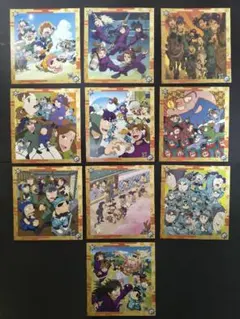 忍たま乱太郎 購買部 福岡パルコ 購入特典 ステッカー コンプリート
