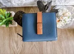 2026年最新】LOEWE カラー：ネイビー系 レディース 二つ折り財布の人気