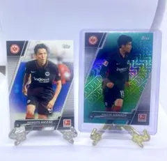 Topps 2021-22 長谷部誠 鎌田大地 フランクフルト 2枚セット