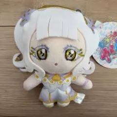 ひみつのアイプリ　マスコットチャーム　ぬいぐるみ　リング・クローバー