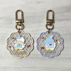 サンリオ ぷっくりクリアキーホルダー あひるのペックル タキシードサム