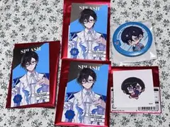 にじさんじ　四季凪アキラ　8周年　メタルカード　ステッカー　Ｊ1コラボ　缶バッジ