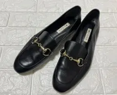 美品ダイアナ本革ローファー24.5cm