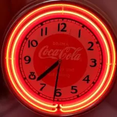 Coca-Cola ネオンクロック 掛時計【ペニージャパン】のサムネイル