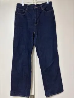 GU ハイライズストレートジーンズ　XL