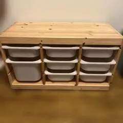 【送料込 】IKEA イケア　トロファスト　収納ボックス　収納コンビネーション
