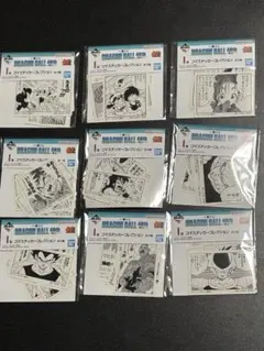 ドラゴンボール一番くじ　40周年　I賞　コマステッカーコレクション