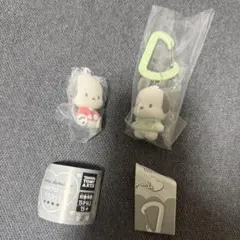 サンリオ　カラビナマスコットチャーム ふわわフロッキー ポチャッコ 2点セット