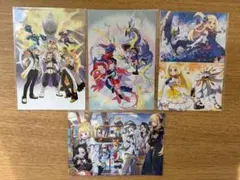 ポケモンマスターズ EX　5.5周年記念　絵はがき　アニメイト特典 4枚セット
