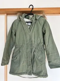 GAP キッズ用オリーブグリーンコート