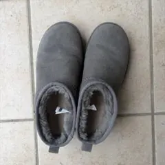 UGG グレー ムートンブーツ