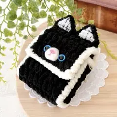 モコモコ黒猫さん ポーチ