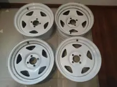 ☆値下げ交渉大歓迎☆14インチ4.5j +45 4H pcd100 72mm 白 - メルカリ