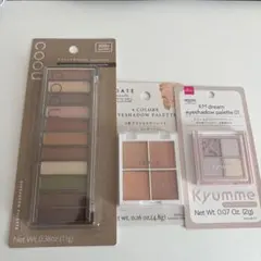 【新品未開封】ダイソーアイシャドウ3点セット