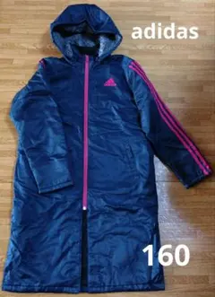 adidasベンチコート