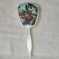 昭和レトロ クラシック アンティーク手鏡ハンドミラー ユニオン