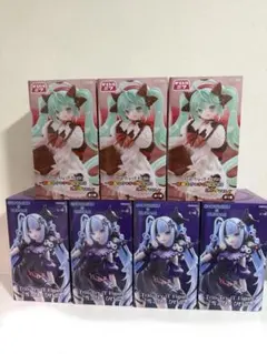 初音ミク 雪ミク クロミ チロルミク フィギュア 7体