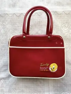 レトロ　Tweety トゥイーティー　ボストンバッグ