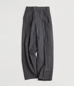 TUCK EASY PANTS スラックス　イージーパンツ