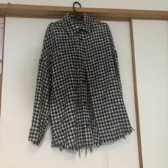 ZARA 千鳥柄 シャツ ジャケット