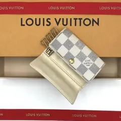 LOUIS VUITTON ダミエ アズール 長財布 キーケース 2点セット - メルカリ