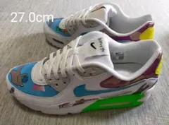 【新品】メンズ ＊ ナイキ エアマックス90  フライレザー