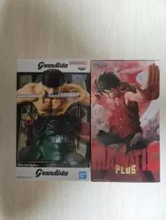 モンキー・D・ルフィ Grandistaゾロ　フィギュア