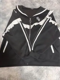 TRAVAS TOKYO セーラーカラーZIPブルゾン ブラックホワイト - メルカリ