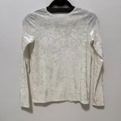 TOMORROWLAND MACPHEE ベロア ロングスリーブプルオーバー