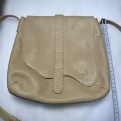 kitamura ショルダーバッグ　ベージュ レザーのサムネイル