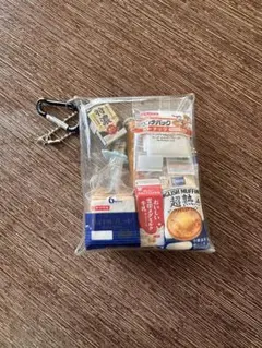 ミニチュア食品セット　透明ケース入り