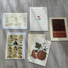 グリーティングカード5枚セット