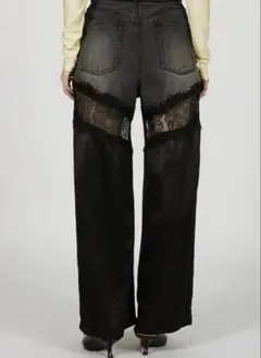 PRANK PROJECT Denim Lace Blocking Pantsのサムネイル