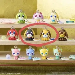 お茶犬 キーホルダー 2種セット チョコボーロ