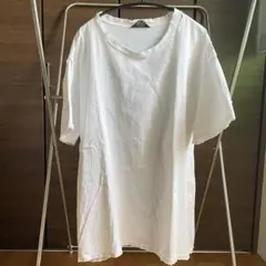 UNUSED アンユーズド　tシャツ t 白　ダメージ　加工　半袖　ホワイト　3のサムネイル