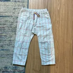 tinycottons チェック柄 ロングパンツ 6Y
