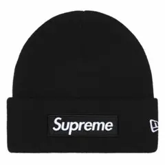 Supreme New Era® Box Logo Beanie ブラック