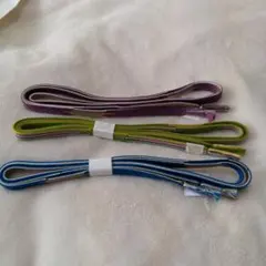 ストライプ帯締め 3色セット