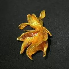 24K 羽根 フェザー ペンダントトップ 足金999刻印またはk24刻印 24金 