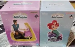ディズニー　一番くじ　A賞ラプンツェル　B賞 2点セット
