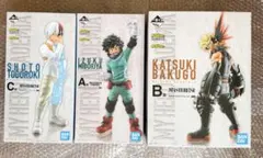 僕のヒーローアカデミア 一番くじBegin the HERO! 緑谷 爆豪 轟