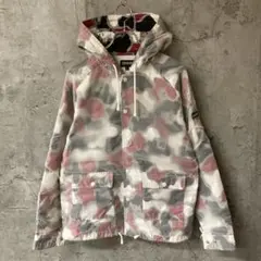 リップンディップ　総柄　ネコ柄　ナイロンパーカー　ウインドブレーカー　S