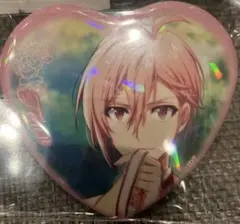 アイナナ マリマリ　ハート　缶バッジ　九条天