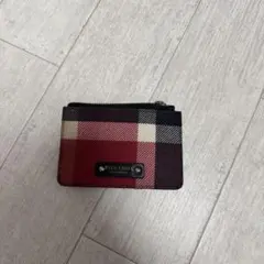 BLUE LABEL チェック柄パスケース