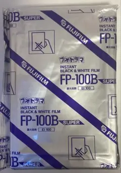 FUJIFILM FP-100B SUPER 白黒フィルム