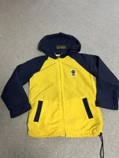 130 イエロー/ネイビー ウィンドブレーカー、EDWIN ジャケット2点セット
