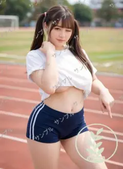A9696 1点物 高画質AI美女グラビア A4ポスター 清楚 イラスト - メルカリ